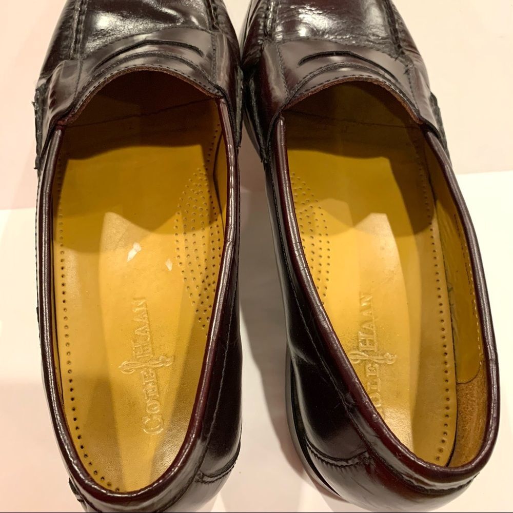 Cole Haan Burgundy Penny Loafers 12D - Picture 9 of 12